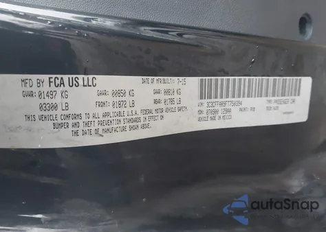 2015 Fiat 500 Pop z USA, uszkodzony, nr VIN 3C3CFFAR9FT750394